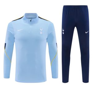 2026-27 Tottenham Hotspur Light Blue Tracksuit - Front