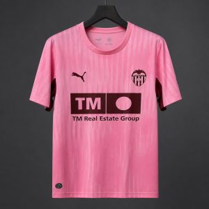 2026/27 Valencia Third Pink Jersey - Front