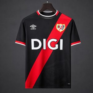 2026/27 Vallecano Home Black Goalkeeper Jersey - Front