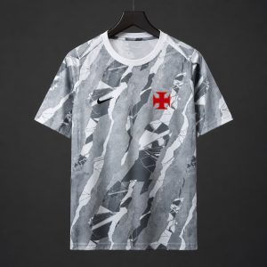 2026/27 Vasco da Gama White with Gray Camo Pattern Jersey - Front