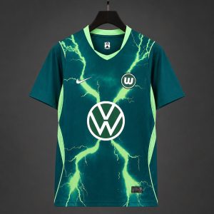 2026/27 Wolfsburg Home Gark Green Jersey - Front