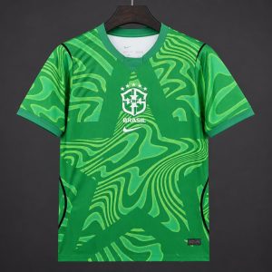 2026 Brazil Green Goalkeeper Jersey - Front