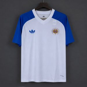 2026 Curacao White Blue Pre-Match Jersey - Front