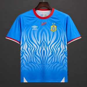 New arrivals 2026 DR Congo Sky Blue Home Jersey - Front