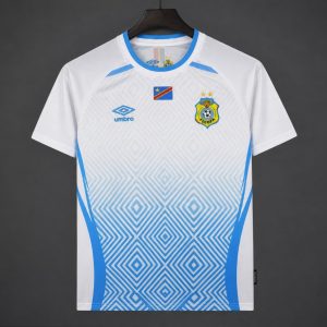 2026 DR Congo White Away Jersey - Front