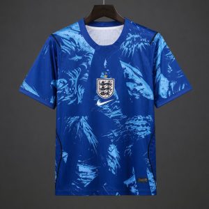 2026 England Blue Goalkeeper Jersey - Front