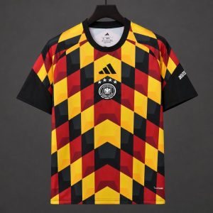 2026 Germany Black Multi Pre-Match Jersey - Front