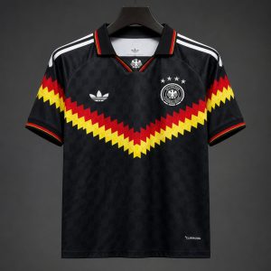 2026 Germany Special Edition Black 1990s Vintage Style Concept Jersey - Front