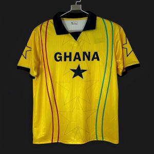 New arrivals 2026 Ghana Classic Yellow Special Jersey - Front