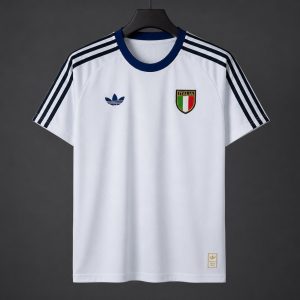2026 Italy White Training Jersey - Front