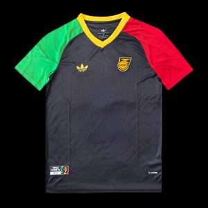 2026 Jamaica 26 x Bob Marley Away Pre Match Jersey - Front