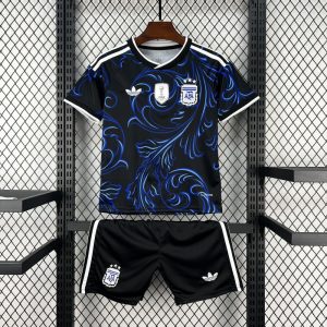 2026 Kids Argentina World Cup Away Kit - Front