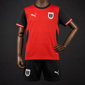 2026 Kids Austria World Cup Home Kit - Front