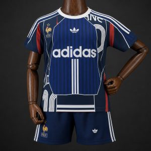 2026 Kids France Home Blue Special Jersey - Front