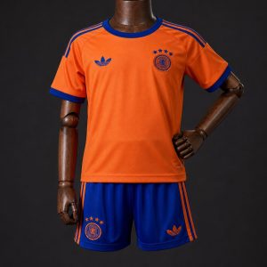 2026 Kids Germany Goalkeeper Orange Jersey - Front
