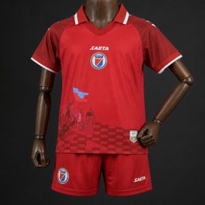 2026 Kids Haiti World Cup Third Red Jersey - Front