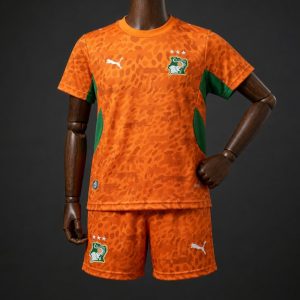 2026 Kids Ivory Coast World Cup Home Kit - Front