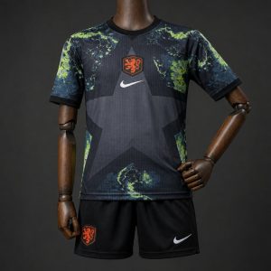 2026 Kids Netherlands Goalkeeper Jersey - Front