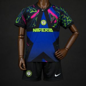 2026 Kids Nigeria Goalkeeper Jersey - Front