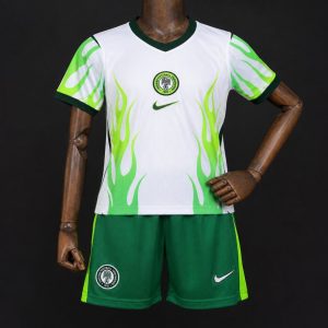 2026 Kids Nigeria Home Jersey - Front