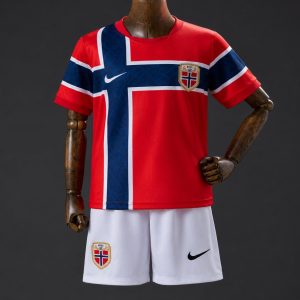 2026 Kids Norway Home Kit Jersey Size 16-28 - Front