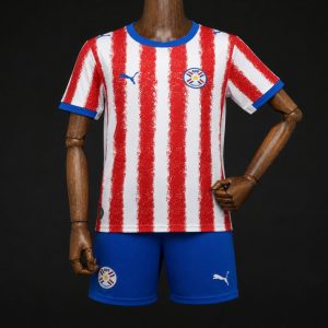 2026 Kids Paraguay Home Jersey - Front