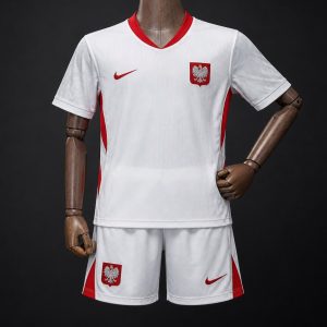 2026 Kids Poland Home Jersey - Front