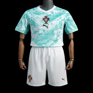 2026 Kids Portugal Away Jersey - Front