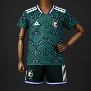 2026 Kids Saudi Arabia Home Jersey - Front