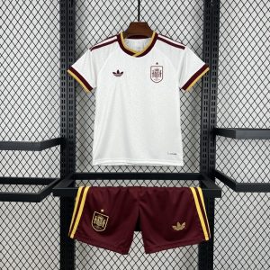 2026 Kids Spain World Cup Away Kit - Front