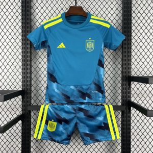 2026 Kids Spain World Cup Goalkeeper Kit - Front