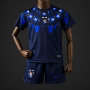 2026 Kids Uruguay World Cup Away Kit - Front
