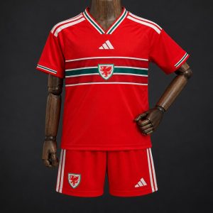 2026 Kids Wales Home Jersey - Front