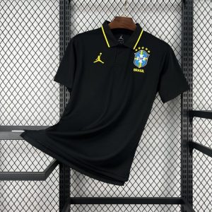 2026 Mens Brazil Plolo Jersey - Front