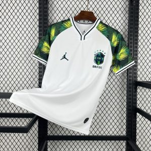 2026 Mens Brazil White Special Jersey - Front