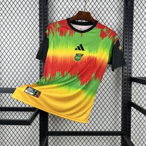 2026 Mens Jamaica X Bob Marley Pre Match Jersey - Front