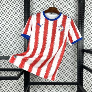 2026 Mens Paraguay World Cup Home Jersey - Front