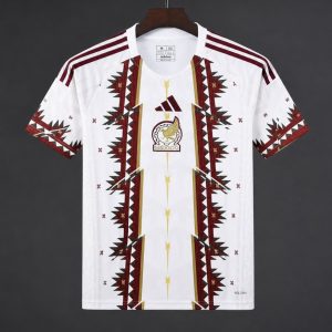 2026 Mexico Aztec Roots White Special Jersey - Front