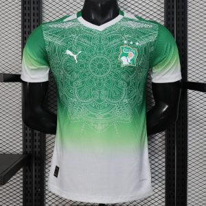 2026 Player Version Ivory Coast Special Edition Green Jersey - Front