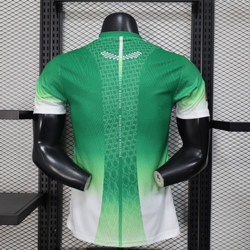 2026 player version ivory coast special edition green jersey back 2026 Player Version Ivory Coast Special Edition Green Jersey - Back