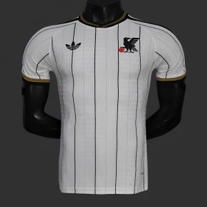 2026 Player Version Japan White with Black Pinstripes Jersey - Front