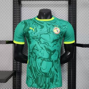 2026 Player Version Senegal Away Green Double Stars Edition Jersey - Front