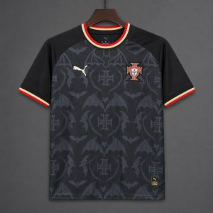 2026 Portugal Special Edition  Pantera Negra  Black Jersey - Front