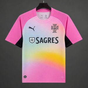 2026 Portugal World Cup Pre-Match Sunset Gradient Training Jersey - Front