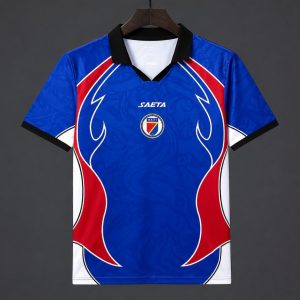 2026 Saeta Haiti Red Blue Special Jersey - Front