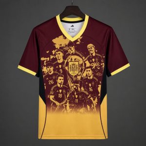 2026 Spain World Cup Champion Wine Special Jersey - Front