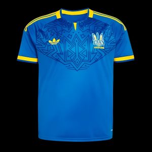 2026 Ukraine Away Blue Jersey - Front