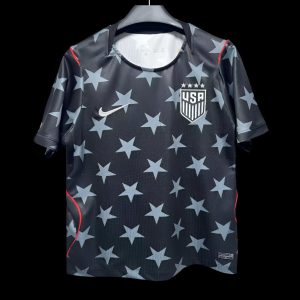 2026 USA Away Black Jersey - Front