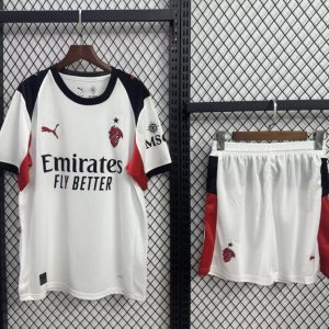 25 26 Kids AC Milan Away Jersey - Front