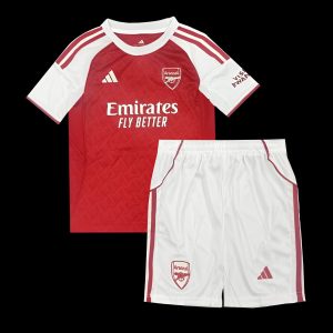 25 26 Kids Arsenal Home Jersey - Front